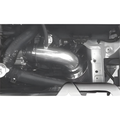 Sample cold air intake installed in a Hyundai Veloster / Accent 1.6L engine bay