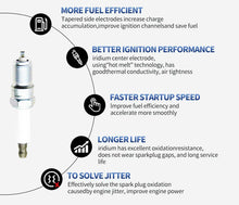 Ignition and Iridium Spark Plugs for Mercedes-Benz SLK250 (2012-2015) 1.8L