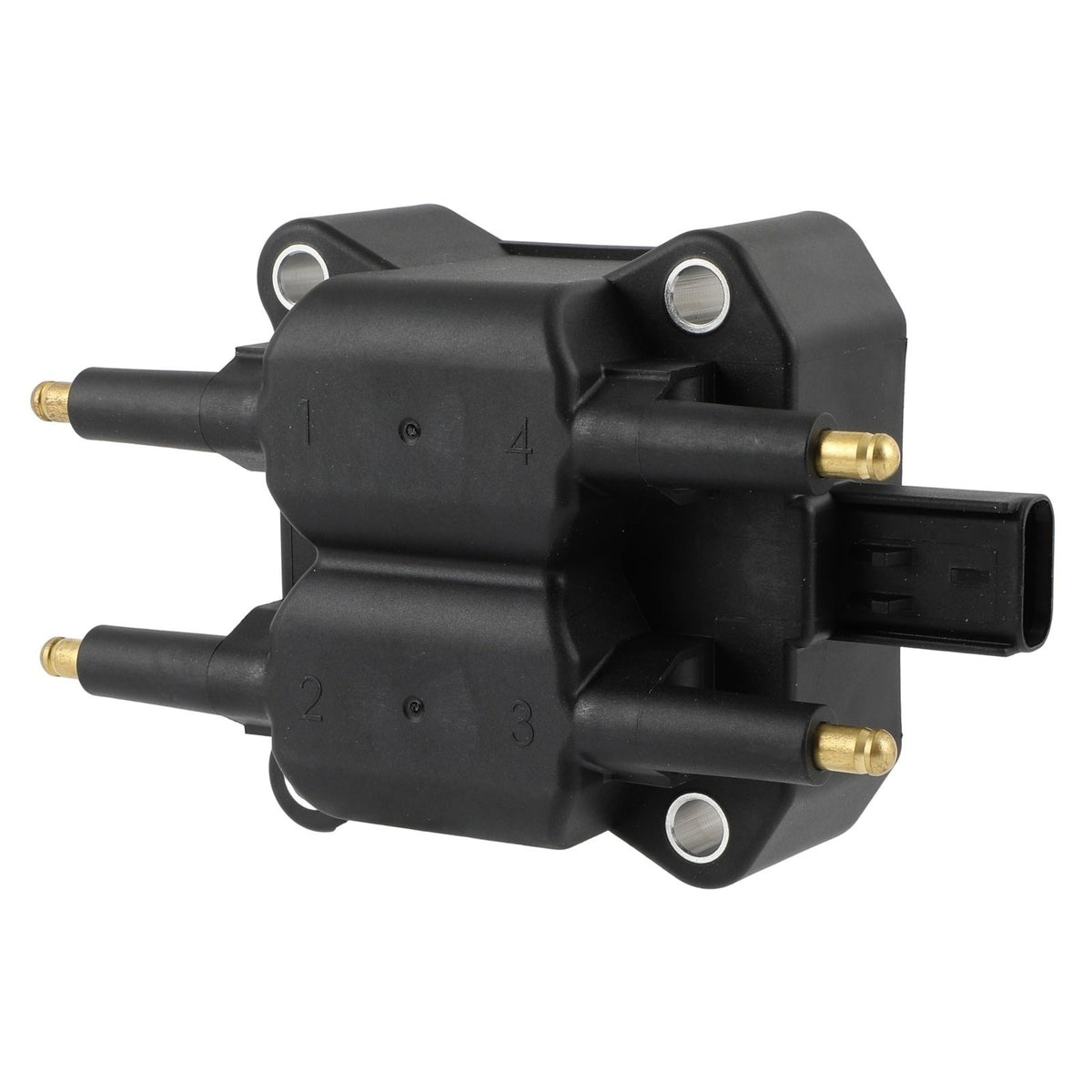 Ignition Coil and Iridium Spark Plugs and Wires for Chrysler Voyager (2001-2003) 2.4L