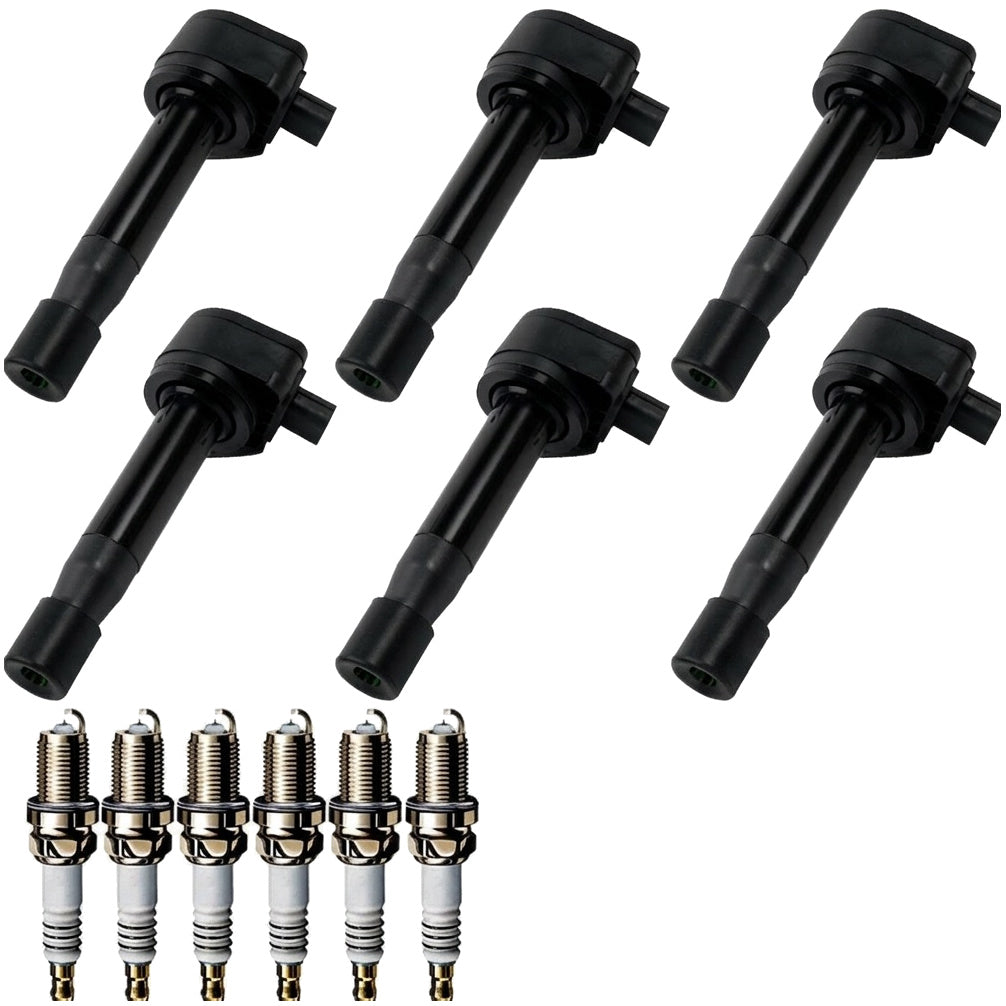 Ignition Coil and Iridium Spark Plugs for Acura MDX (2010-2013) 3.7L