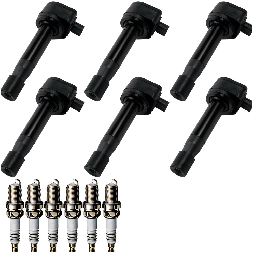 Ignition Coil and Iridium Spark Plugs for Acura RDX (2013-2015) 3.5L