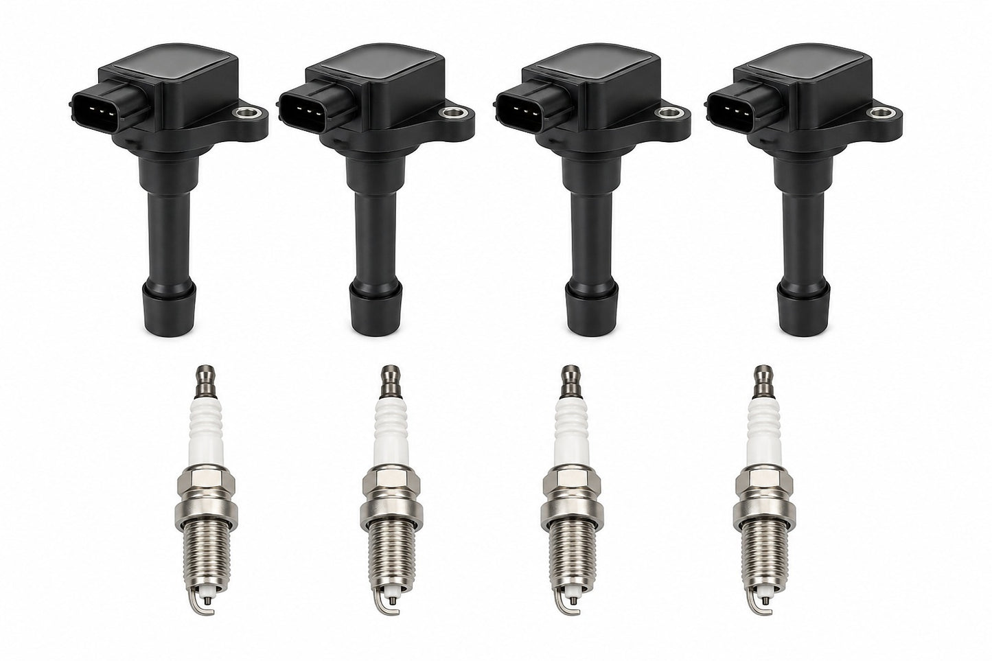 Ignition Coil and Iridium Spark Plugs for Acura TSX (2004-2008) 2.4L