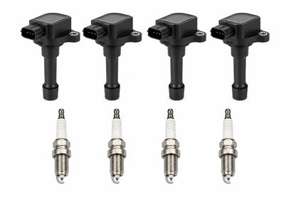 Ignition Coil and Iridium Spark Plugs for Acura TSX (2004-2008) 2.4L