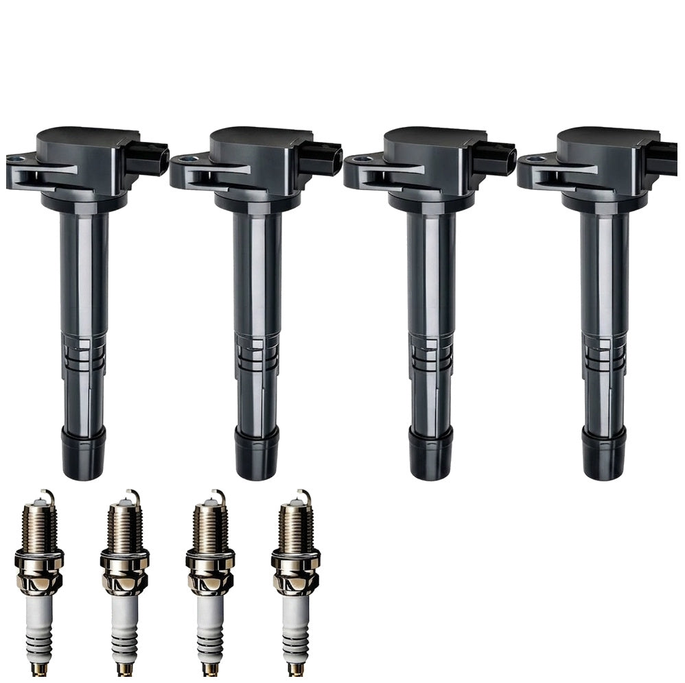 Ignition Coil and Iridium Spark Plugs for Acura TSX (2009-2014) 2.4L