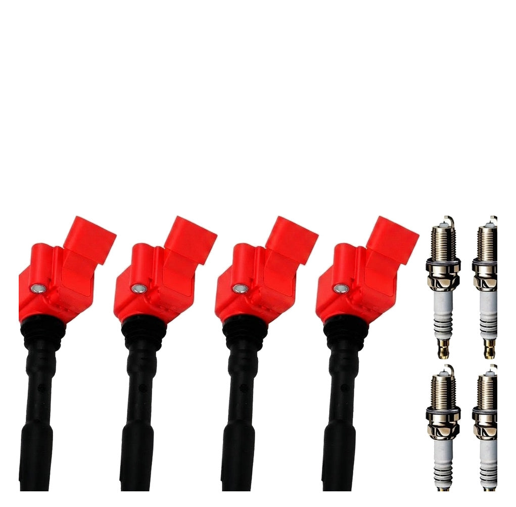 Ignition Coil and Iridium Spark Plugs for Audi A3 (2015-2020) 2.0L