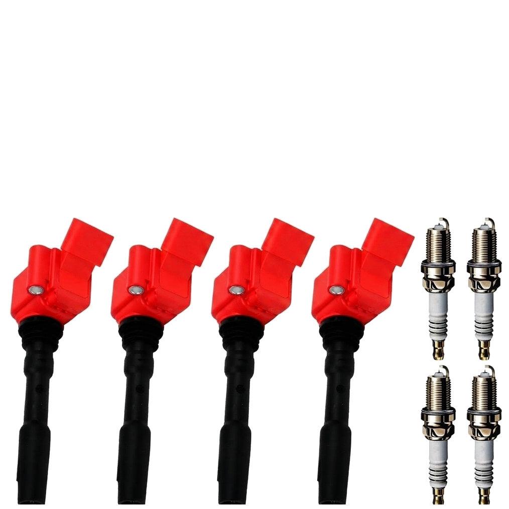 Ignition Coil and Iridium Spark Plugs for Audi A3 (2022-2023) 2.0L