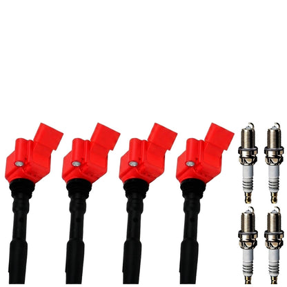 Ignition Coil and Iridium Spark Plugs for Audi A5 (2015-2017) 2.0L