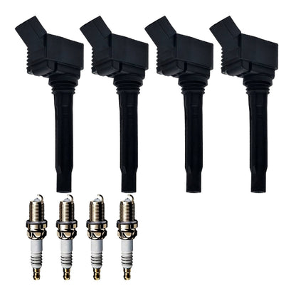 Ignition Coil and Iridium Spark Plugs for Audi A5 (2021-2022) 2.0L