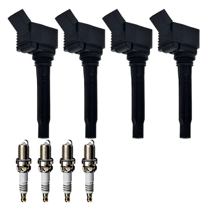 Ignition Coil and Iridium Spark Plugs for Audi A7 (2016-2017) 2.0L