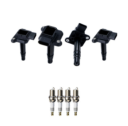 Ignition Coil and Iridium Spark Plugs for Audi TT (1999-2000) 1.8L
