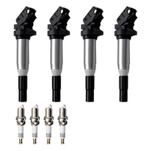 Ignition Coil and Iridium Spark Plugs for BMW 1 Series (2005-2007) 2.0L