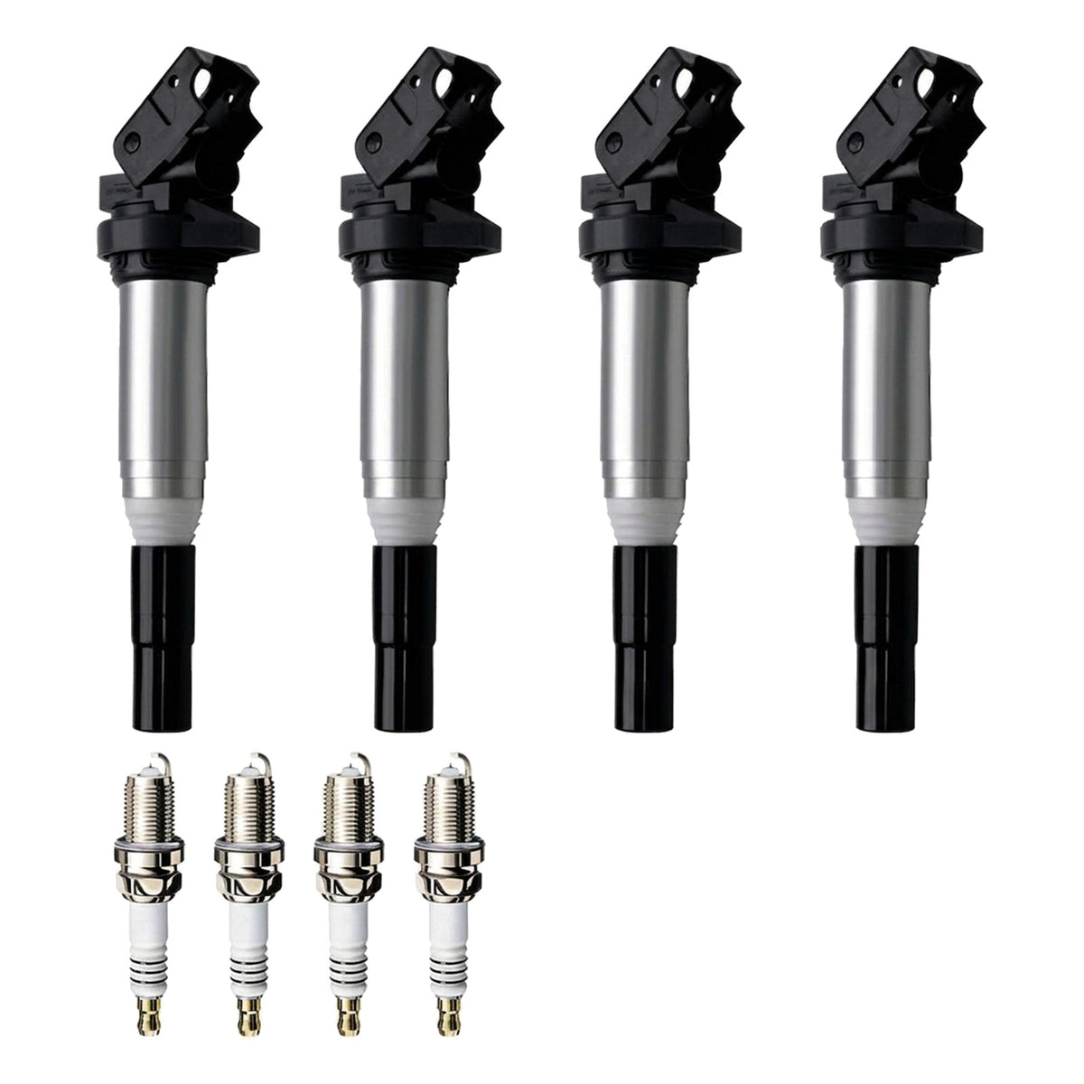 Ignition Coil and Iridium Spark Plugs for BMW 3 Series (2012-2018) 2.0L