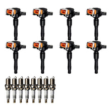 Ignition Coil and Iridium Spark Plugs for BMW 5 Series (1997-2003) 4.4L