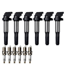 Ignition Coil and Iridium Spark Plugs for BMW 5 Series (2003-2016) 3.0L