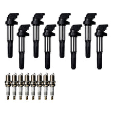 Ignition Coil and Iridium Spark Plugs for BMW 5 Series (2006-2009) 4.8L