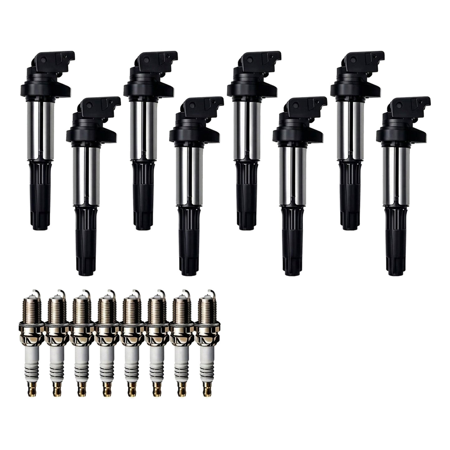 Ignition Coil and Iridium Spark Plugs for BMW 6 Series (2006-2010) 4.8L