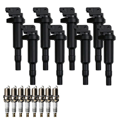 Ignition Coil and Iridium Spark Plugs for BMW 6 Series (2013-2017) 4.4L