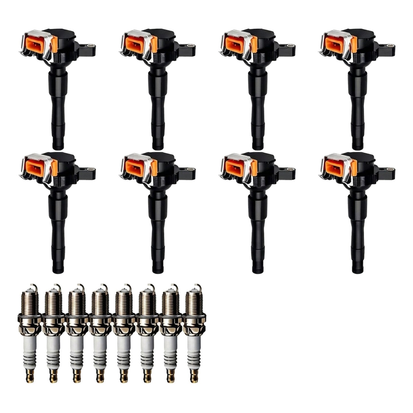 Ignition Coil and Iridium Spark Plugs for BMW 7 Series (1996-2001) 4.4L
