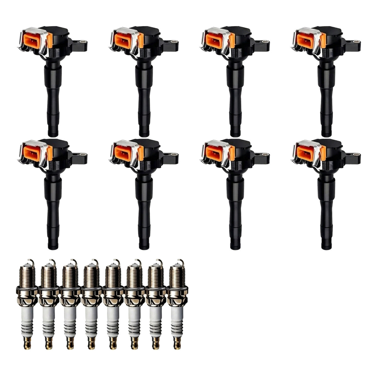 Ignition Coil and Iridium Spark Plugs for BMW 7 Series (1996-2001) 4.4L