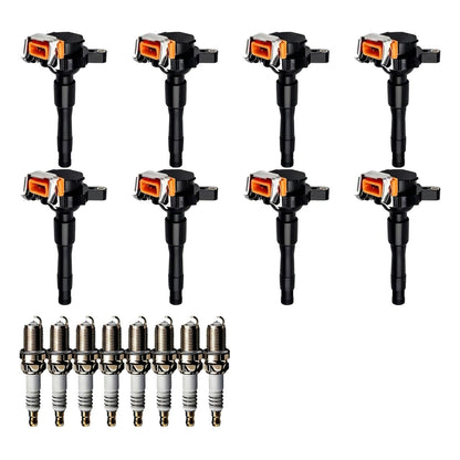 Ignition Coil and Iridium Spark Plugs for BMW 7 Series (1996-2001) 4.4L