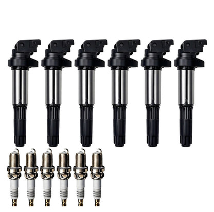 Ignition Coil and Iridium Spark Plugs for BMW 7 Series (2011-2015) 3.0L