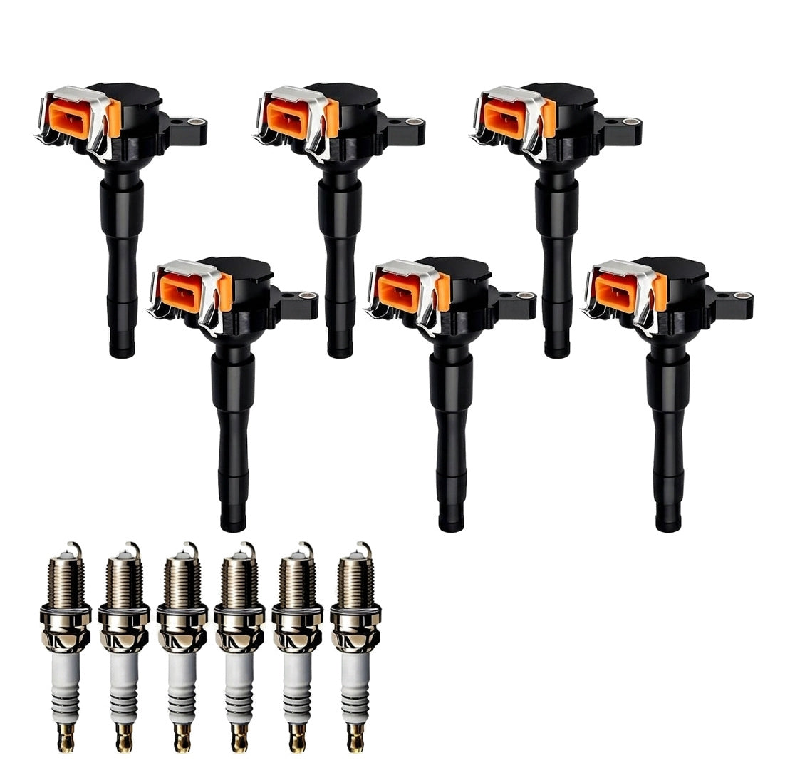 Ignition Coil and Iridium Spark Plugs for BMW M3 (1996-1999) 3.2L