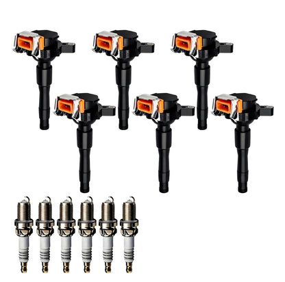 Ignition Coil and Iridium Spark Plugs for BMW M3 (1996-1999) 3.2L