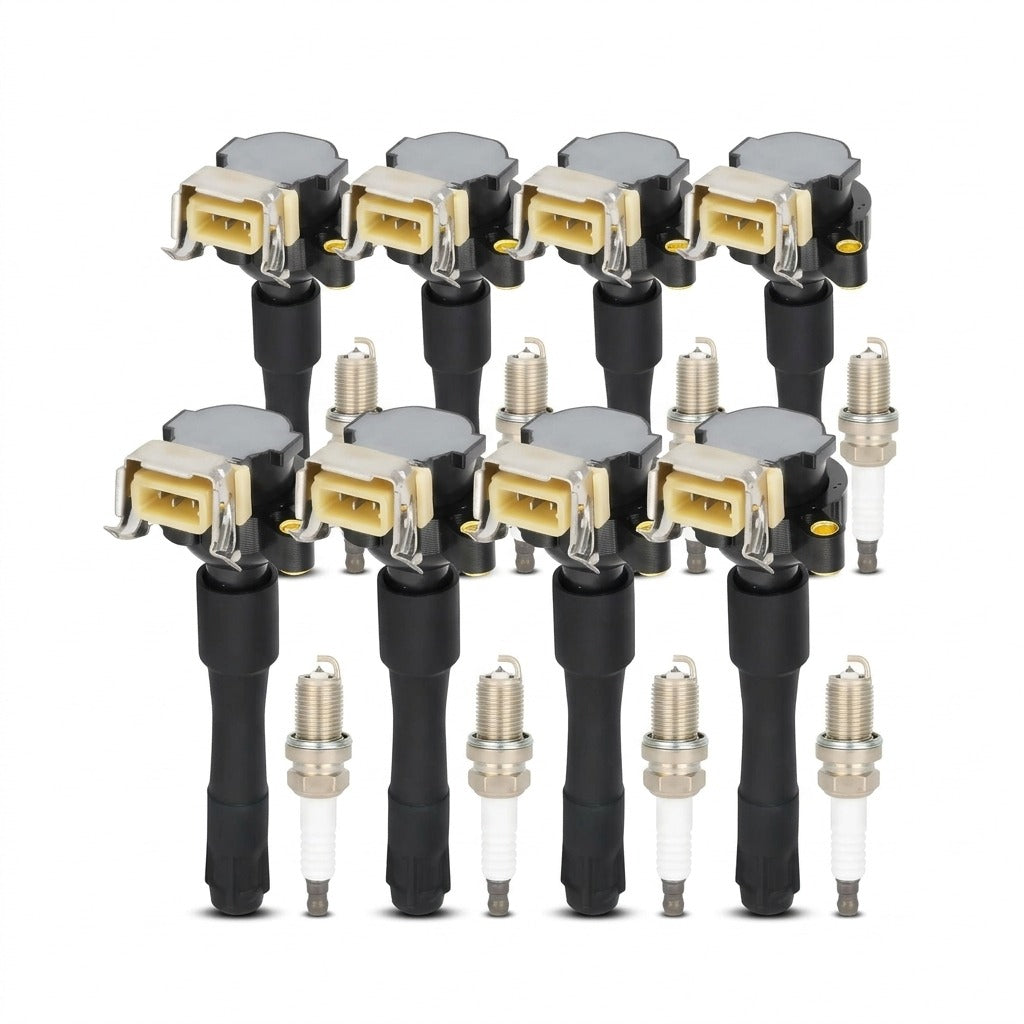 Ignition Coil and Iridium Spark Plugs for BMW M5 (1999-2003) 4.9L