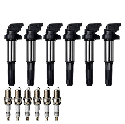 Ignition Coil and Iridium Spark Plugs for BMW X1 (2013-2015) 3.0L