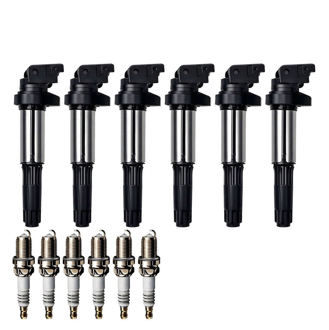 Ignition Coil and Iridium Spark Plugs for BMW X3 (2013-2016) 3.0L