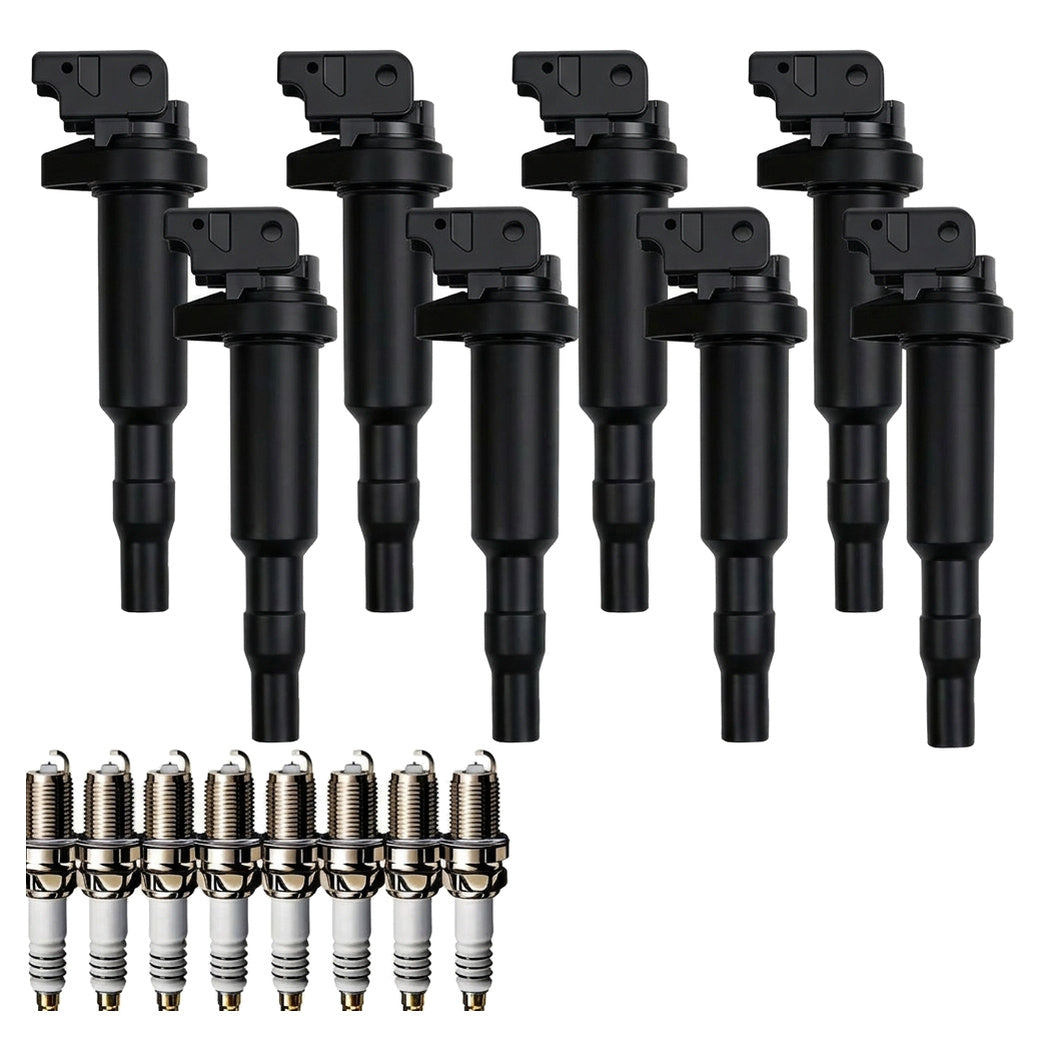 Ignition Coil and Iridium Spark Plugs for BMW X5 (2014-2016) 4.4L