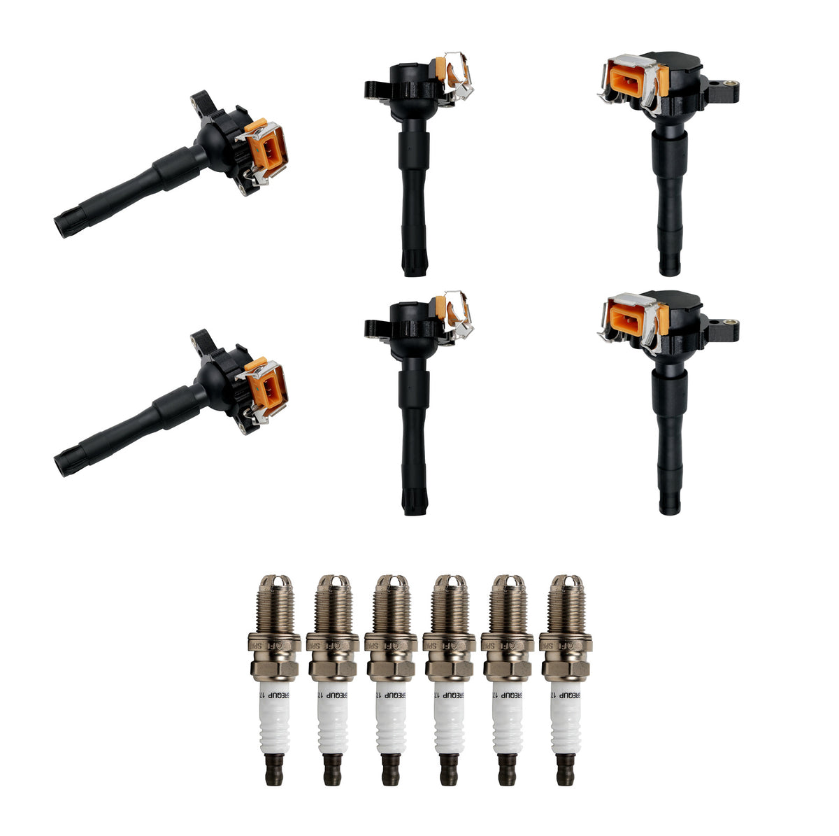 Ignition Coil and Iridium Spark Plugs for BMW Z3 (1997-2002) 2.2L 2.5L 2.8L 3.0L 3.2L