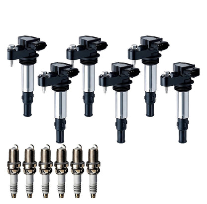 Ignition Coil and Iridium Spark Plugs for Buick LaCrosse (2005-2008) 3.6L