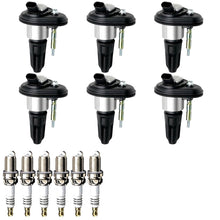 Ignition Coil and Iridium Spark Plugs for Buick Rainier (2004-2005) 4.2L