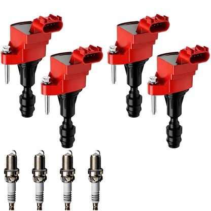 Ignition Coil and Iridium Spark Plugs for Buick Regal (2011-2017) 2.4L