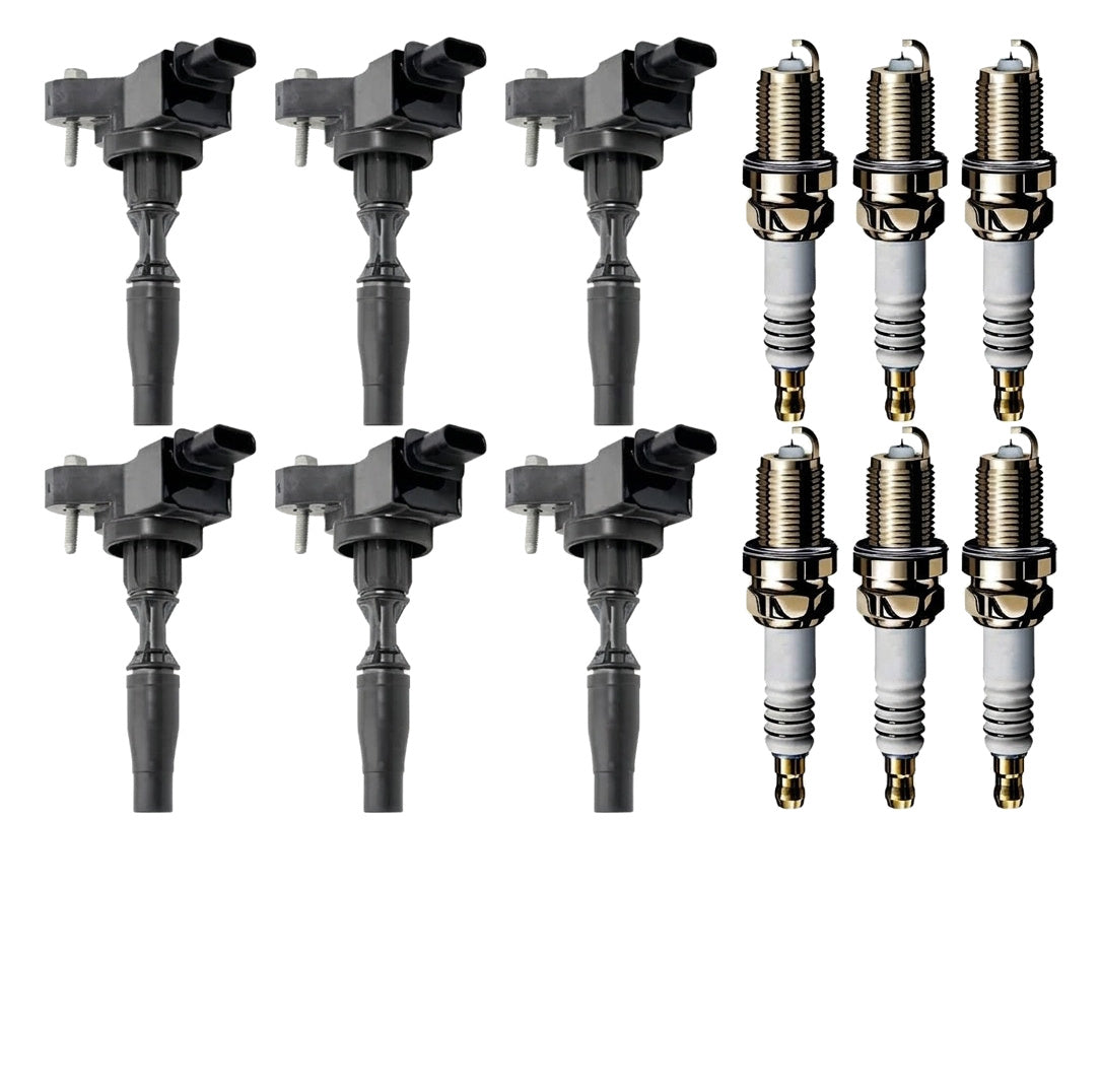 Ignition Coil and Iridium Spark Plugs for Cadillac ATS (2016-2019) 3.6L