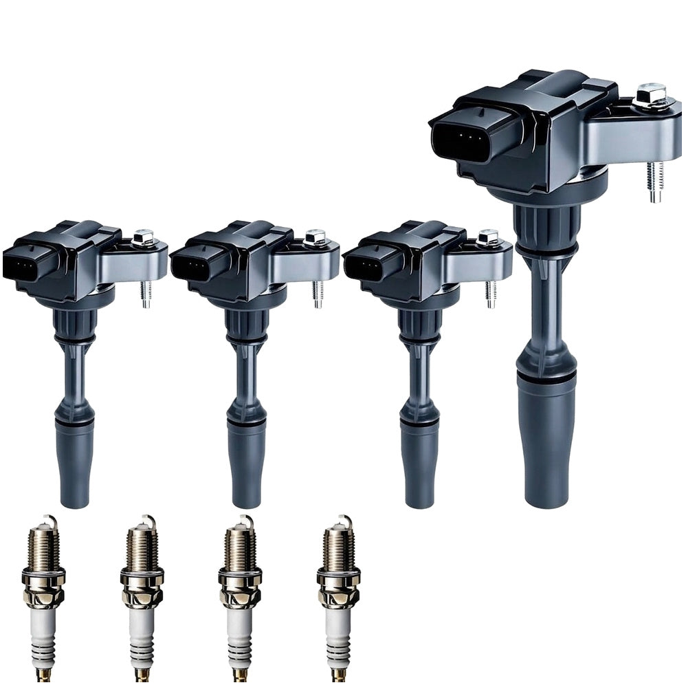 Ignition Coil and Iridium Spark Plugs for Cadillac CTS (2014-2019) 2.0L
