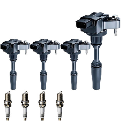 Ignition Coil and Iridium Spark Plugs for Cadillac CTS (2014-2019) 2.0L
