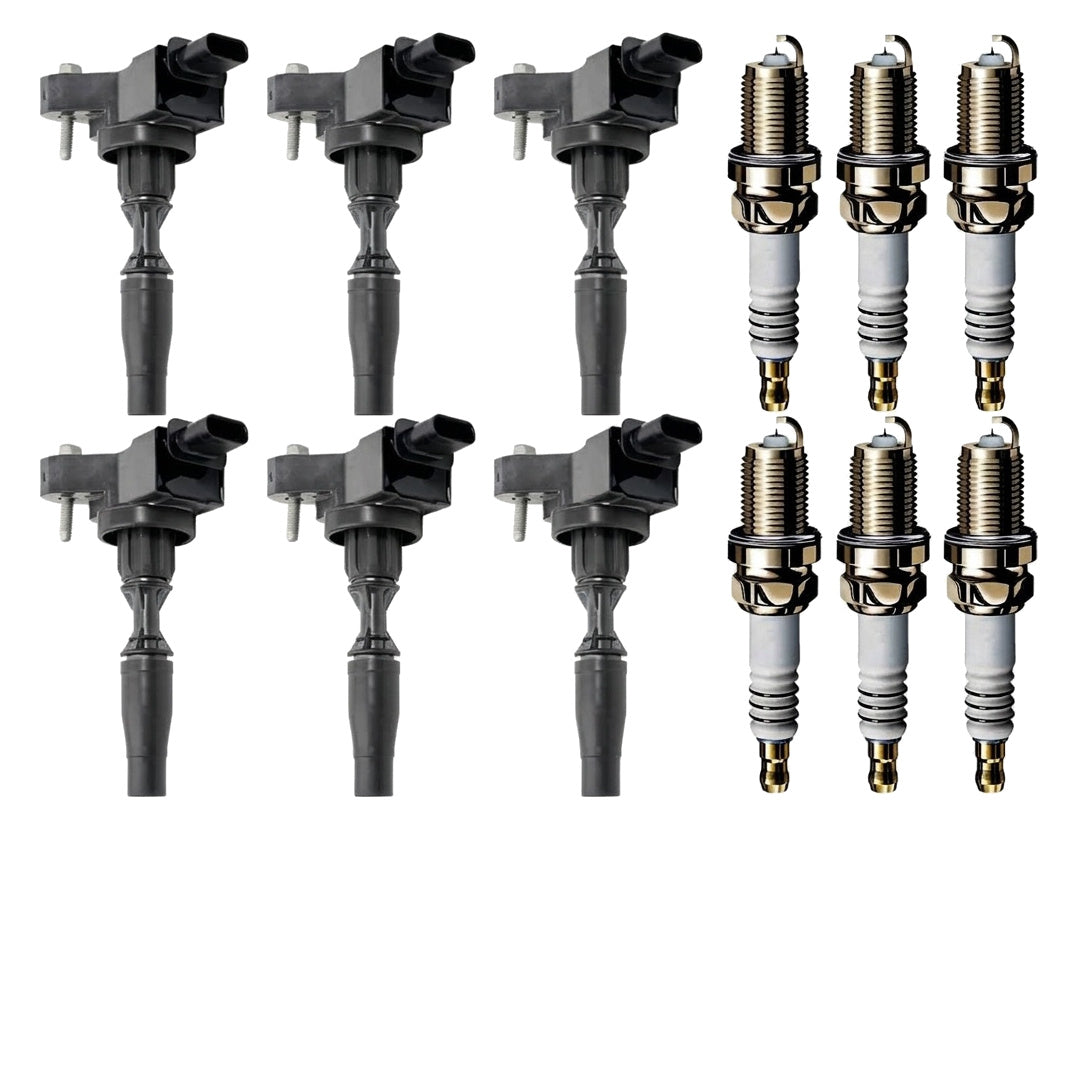 Ignition Coil and Iridium Spark Plugs for Cadillac CTS (2016-2019) 3.6L