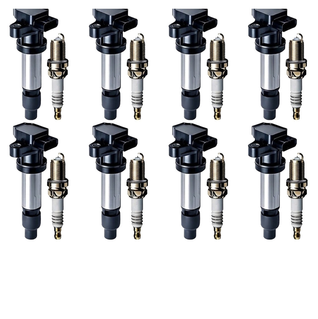 Ignition Coil and Iridium Spark Plugs for Cadillac XLR (2006-2009) 4.4L