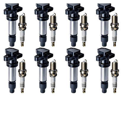 Ignition Coil and Iridium Spark Plugs for Cadillac XLR (2006-2009) 4.4L