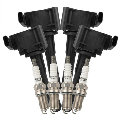 Ignition Coil and Iridium Spark Plugs for Cadillac XT4 (2019-2023) 2.0L
