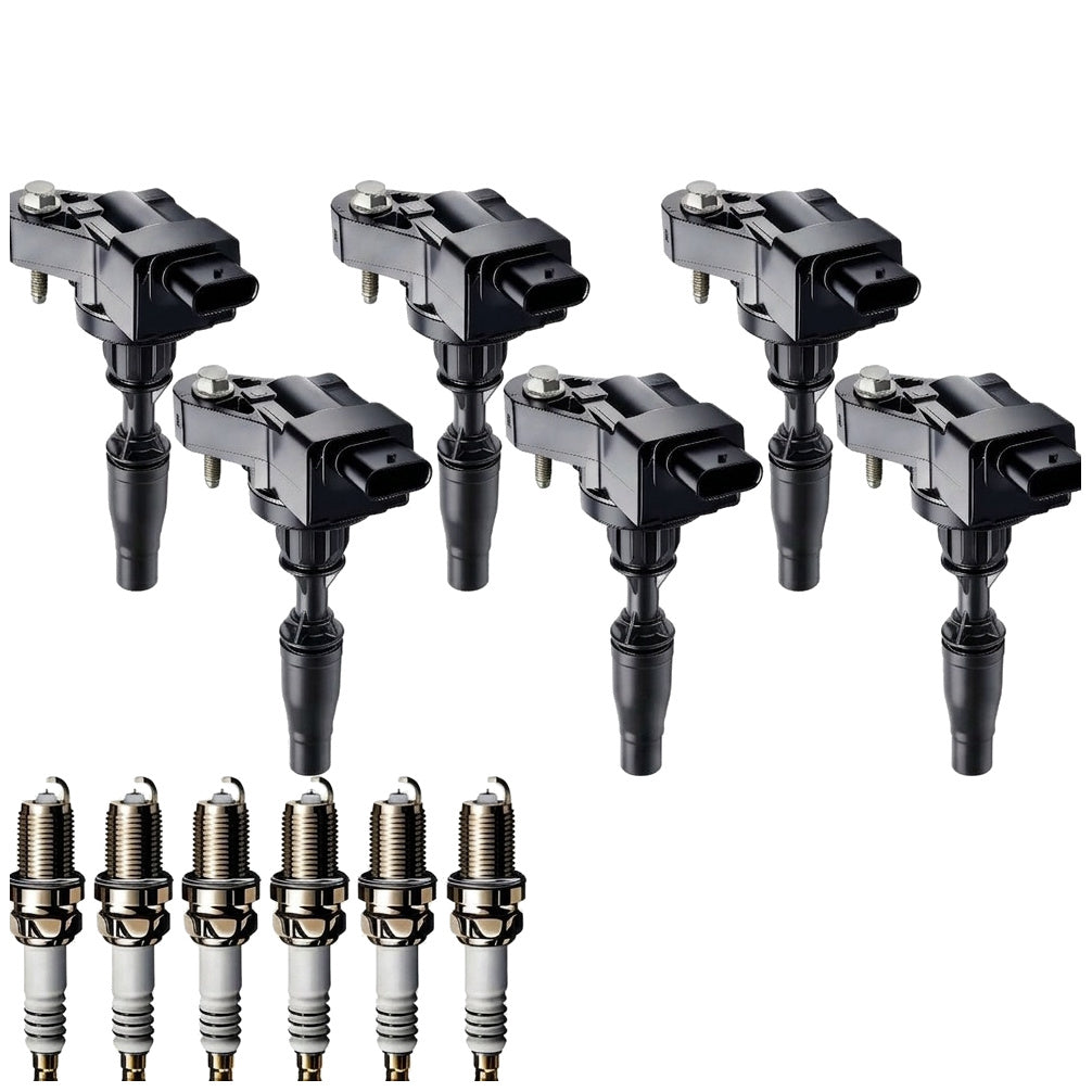 Ignition Coil and Iridium Spark Plugs for Cadillac XT6 (2020-2021) 3.6L