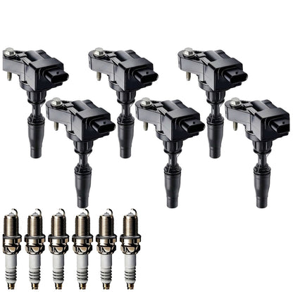 Ignition Coil and Iridium Spark Plugs for Chevrolet Blazer (2019-2020) 3.6L