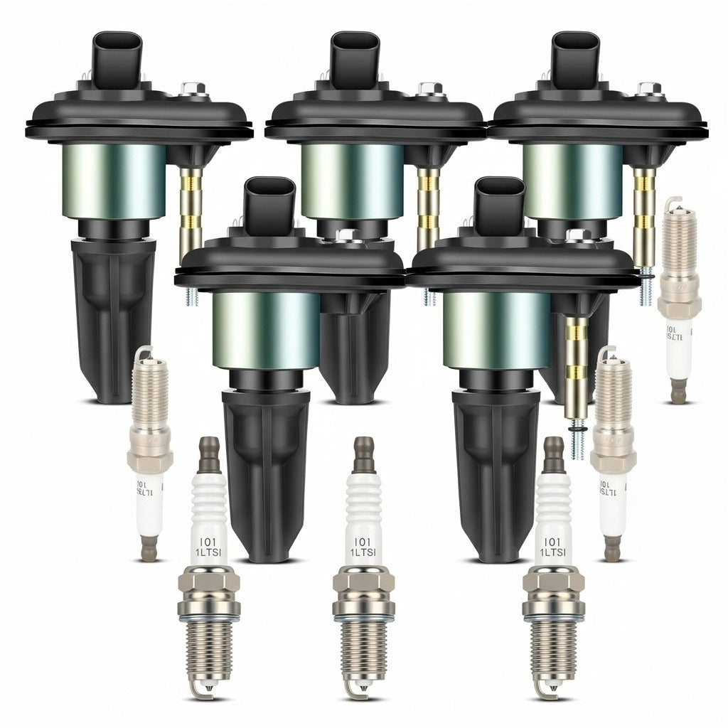 Ignition Coil and Iridium Spark Plugs for Chevrolet Colorado (2004-2006) 3.5L