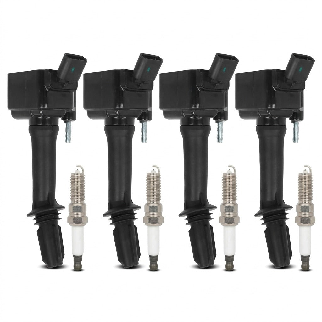 Ignition Coil and Iridium Spark Plugs for Chevrolet Cruze (2017-2018) 1.6L