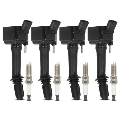 Ignition Coil and Iridium Spark Plugs for Chevrolet Cruze (2017-2018) 1.6L