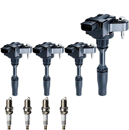 Ignition Coil and Iridium Spark Plugs for Chevrolet Malibu (2013-2015) 2.5L