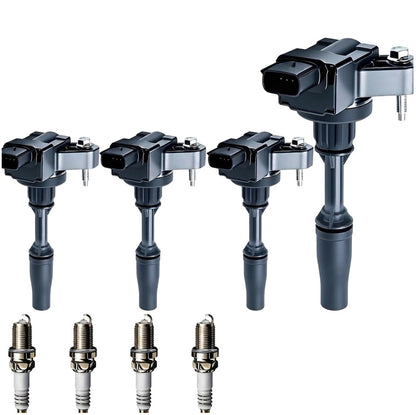 Ignition Coil and Iridium Spark Plugs for Chevrolet Malibu (2013-2021) 2.0L