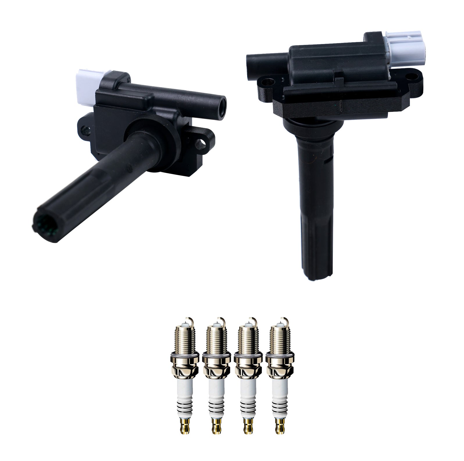 Ignition Coil and Iridium Spark Plugs for Chevrolet Tracker (1999-2002) 1.6L